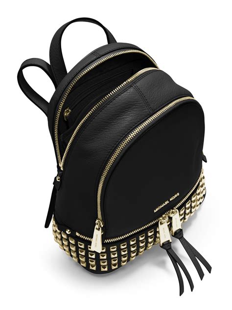 michael kors rhea xs backpack mini|Michael Kors rhea backpack studded.